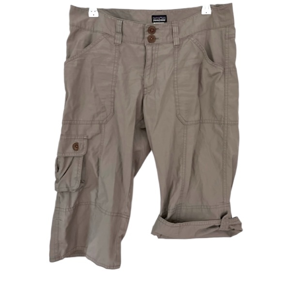 Patagonia Water Girl Shorts Capris Sz 4 - Picture 1 of 5